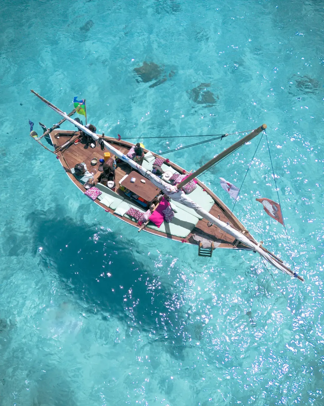 A snokering boat headed to diani