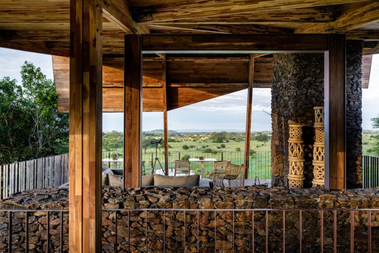 Singita Faru Faru Lodge overlooking the Grumeti landscape